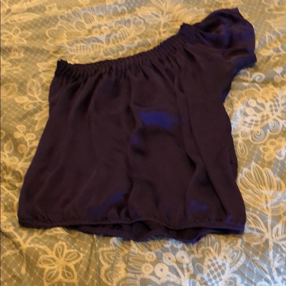One shoulder blouse
